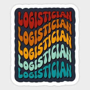 Logistician Sticker